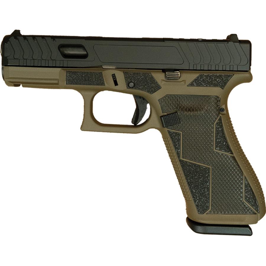 Glock V-Series Model 45 Handgun 9mm Luger 17rd Magazines (3) 3.7" Barrel Kavorka Cerakote FDE Austria