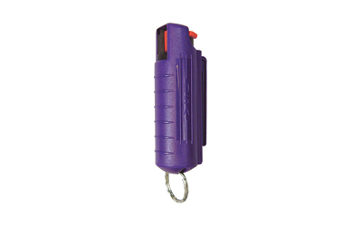 Personal Security Products Blue Heat Pepper Spray with Key Ring 1/2 oz Purple