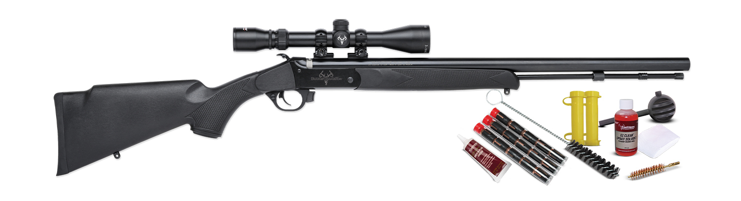 Traditions TRA BUCKSTKR REDIPAK 50CA CMBO 3-9X40 DUPLEX RETICLE SCOPE
