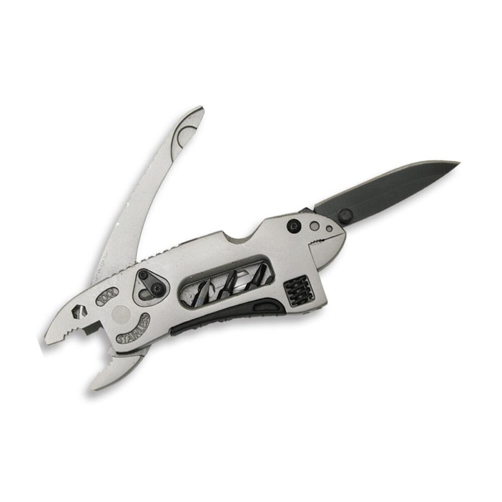 Rock Ridge Outdoors ABKT Cattleman Ranch Hand Multi-Tool 2" Blade Silver