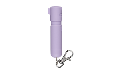 Security Equipment Corporation Sabre Mighty Discreet Pepper Spray with Snap Clip Keychain Lavender