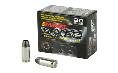 Barnes TAC-XPD Defense Handgun Ammunition .45 ACP 185 gr XPD 1000 fps 20/ct