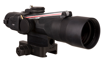TrijiconInc. Trijicon Compact ACOG 3x30 Rifle Scope Red Crosshair 300BLK 115/220gr. Illuminated Black
