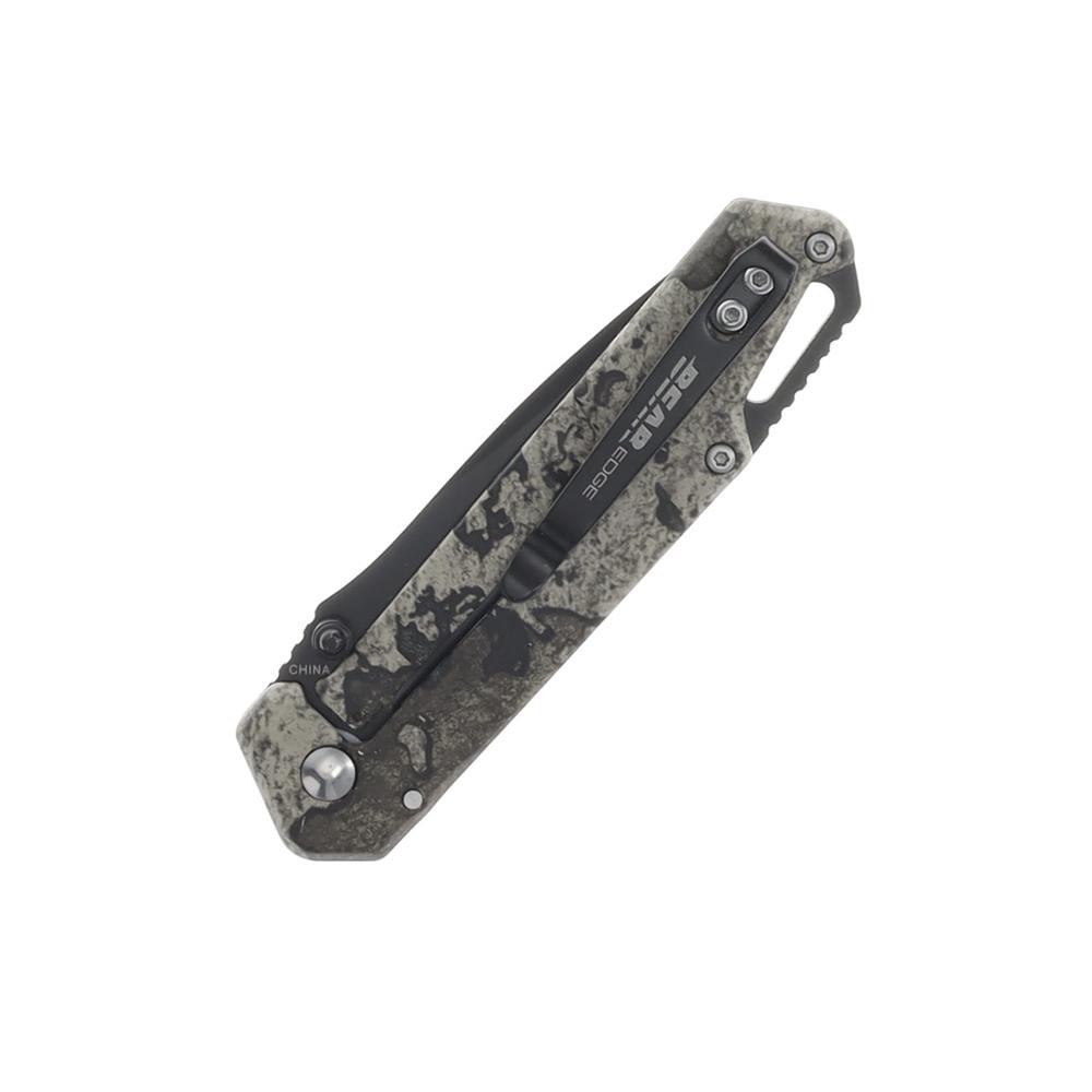Bear & Son Edge Folding Knife 3" Drop Point Blade Truetimber Strata