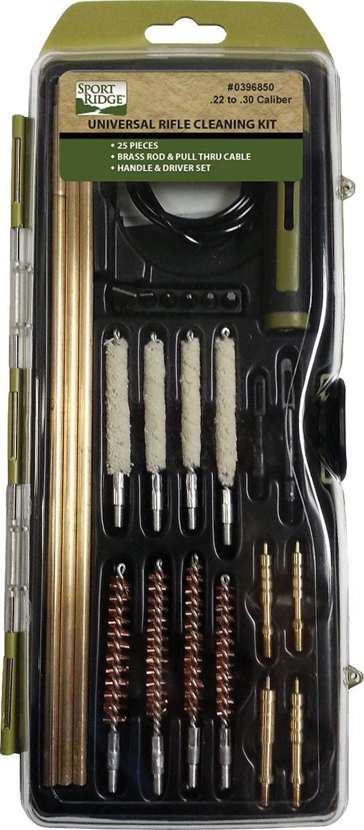 Military Products TacShield Sport Ridge Universal Rifle 25pc Kit w/ Brass Rods - Hard Case
