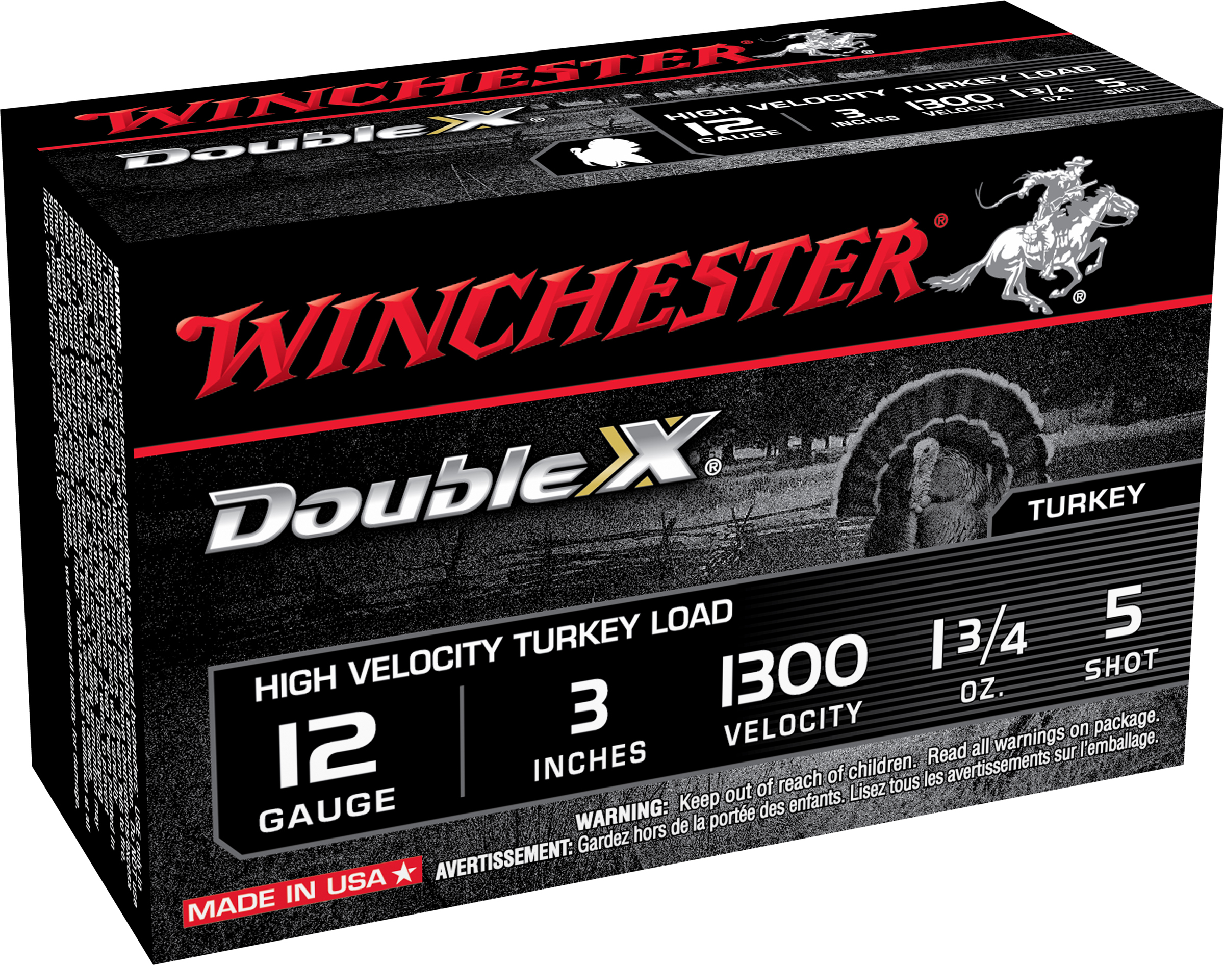 Winchester WIN 12G XXTRKY 3-1.75-5 10RD 10BX/CS