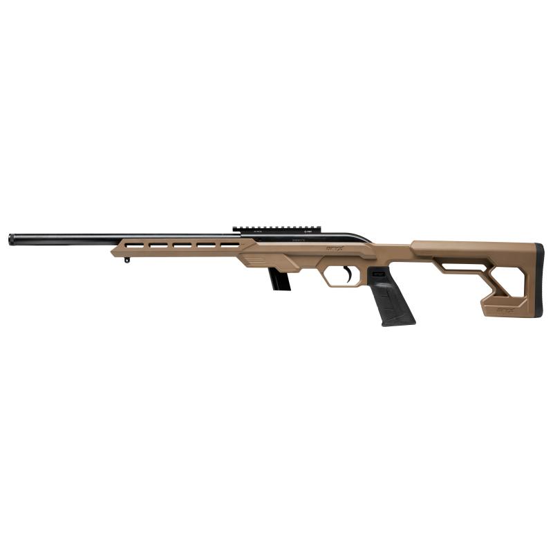 Savage Arms 64 Precision Rifle 22LR 10rd Magazine 16.5" Threaded Barrel FDE