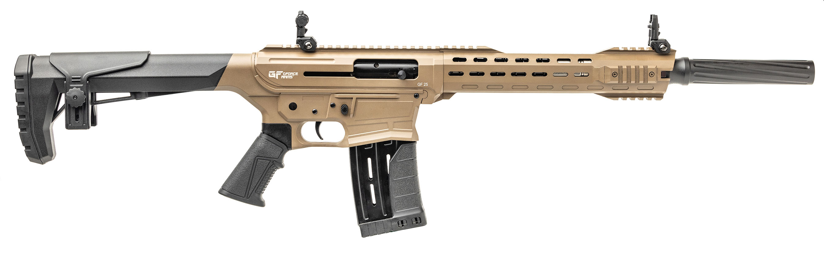 GForce Arms GFA GF25-MLOK 12/18.5 5RD FDE DAVIDSON'S EXCLUSIVE