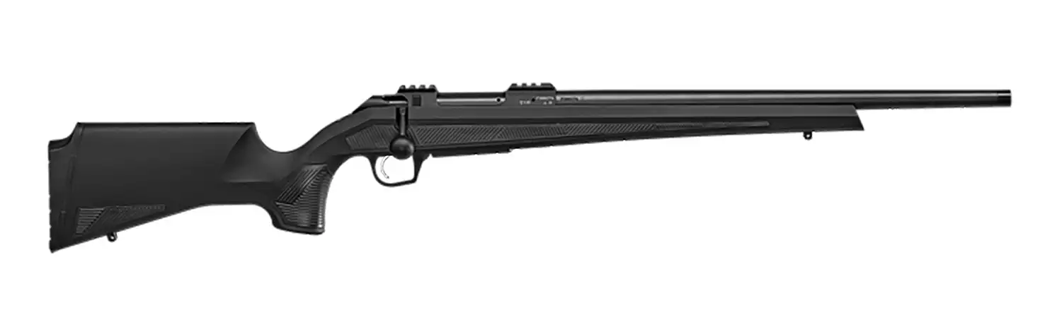 CZ 600 PLUS AL3 ALPHA, 270 WIN, 5 RD, 20IN, 5/8X24, PICATINNY RAIL, BLACK SYNTHETIC SOFT TOUCH STOCK