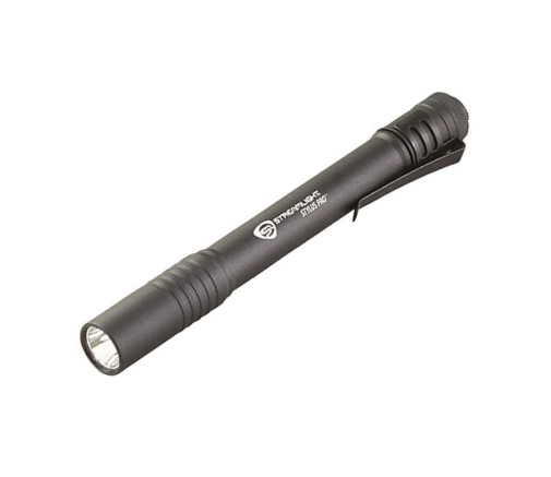 Streamlight Stylus Pro Alkaline Battery-Powered LED Pen Light - Black with White LED