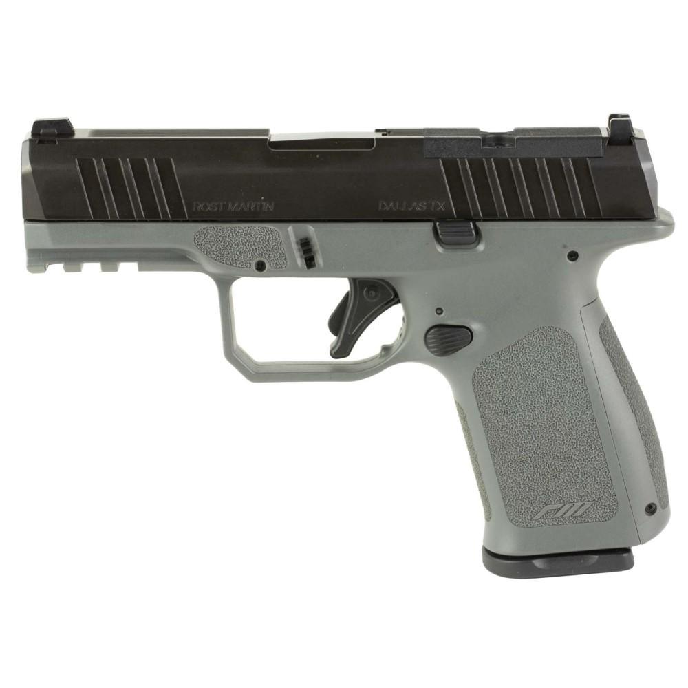 Rost Martin RM1C Handgun 9mm Luger 10rd (2) Magazines 4" Barrel Grey Optics Ready