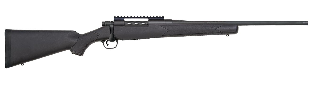 Mossberg Patriot Carbine 7mm PRC 3rd Capacity 20'' Threaded Barrel Black Synthetic Stock