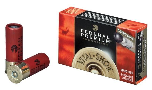 Federal Premium TruBall Rifled Slug 12 ga 2 3/4" 1 oz Slug 1600 fps 5/ct