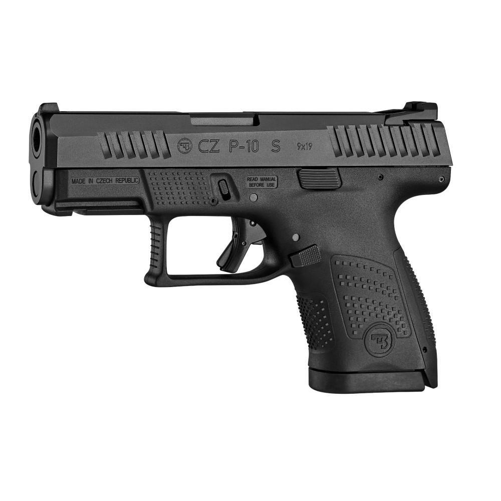 CZ-USA P10 S Subcompact Handgun 9mm Luger 12rd Magazine 3.5" Barrel Black