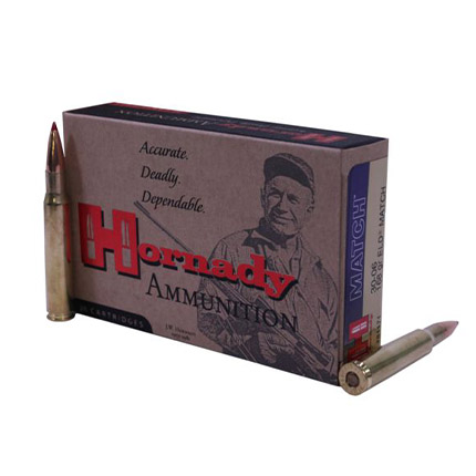HORNADY VINTAGE MATCH ELD M1 GARAND 30-06 SPFLD 168G ELD 20RD BX 200RD CASE