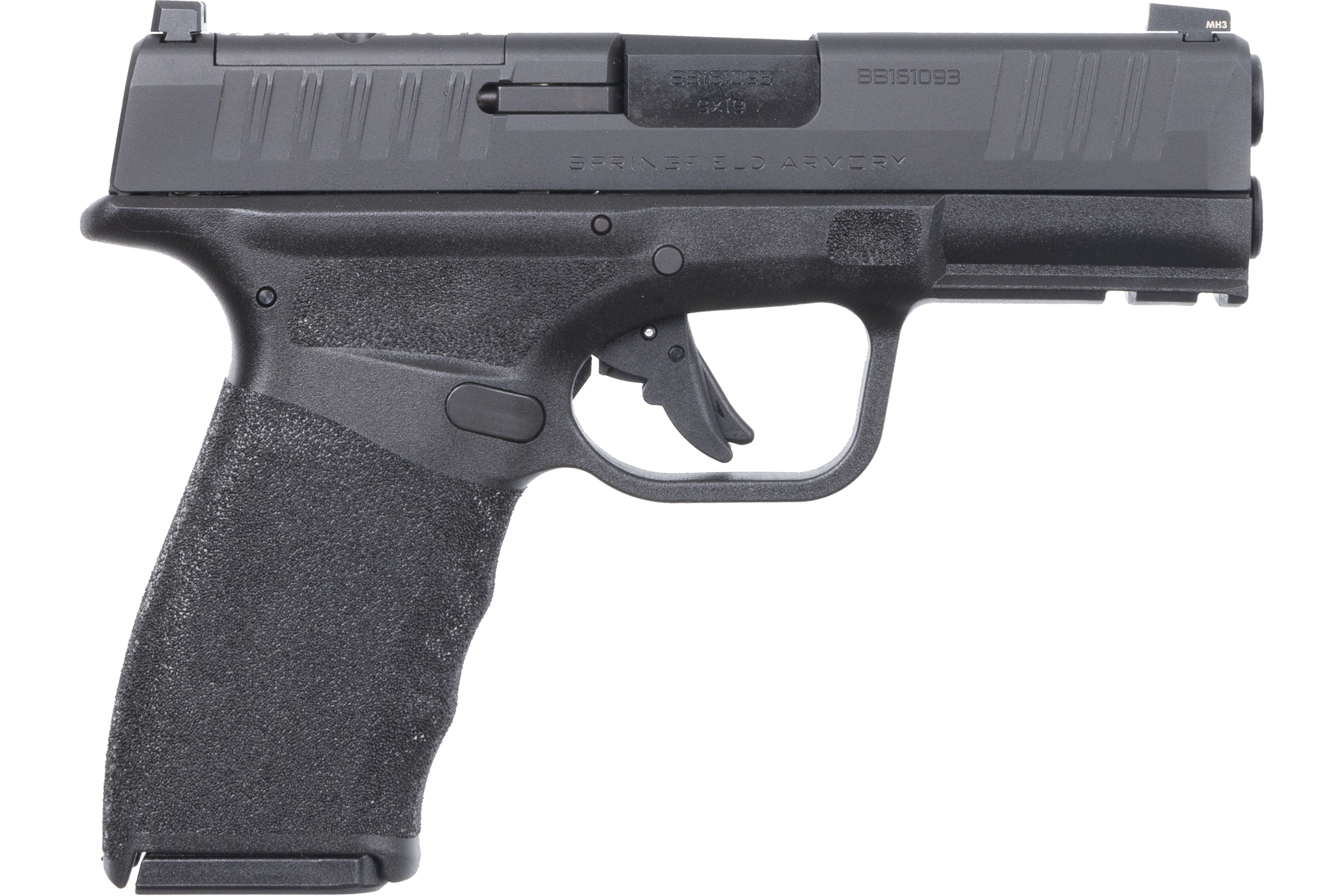 Springfield Hellcat Pro OSP Low Capacity Handgun 9mm Luger 10rd Magazines (2) 3.7" Barrel Black