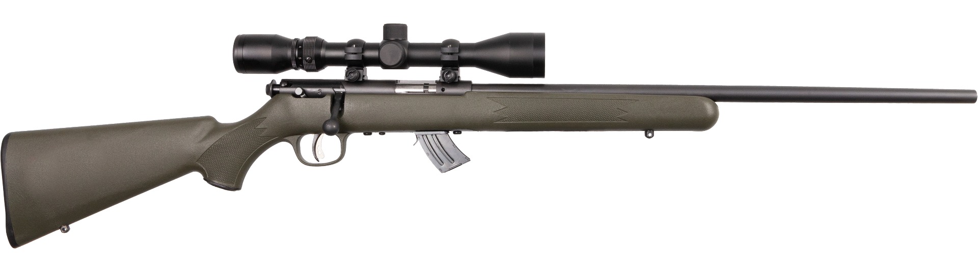 SAV MARK II-FXP 22LR BA 10R 3-9X40 SCOPE INCLUDED