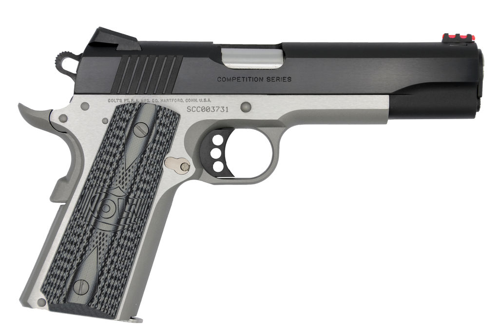 COLT 1911 COMPETITION PISTOL 45 ACP 5" TWO TONE