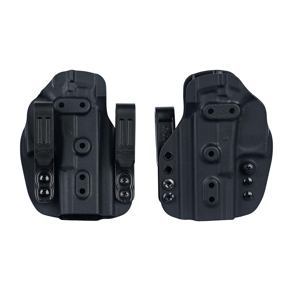 Edge Works Mfg DBA G-Code Holsters G-Code Prime Carry Holster for S&W M&P 2.0 4.25"/5" Black Ambi