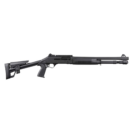 PANZER ARMS M4 TACTICAL 12G SA BLACK FIXED SKELETON STOCK