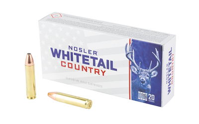 Nosler Whitetail Country Rifle Ammunition 400 Legend 215gr JSP 20/ct