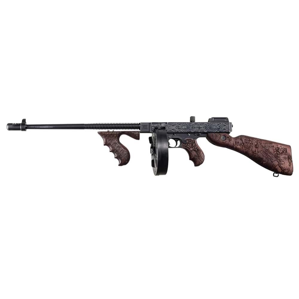 Kahr Arms Thompson 1927A1 "Roaring 20's" Carbine .45 Auto 20rd Stick 50rd Drum Magazines 18" Barrel Wood Stock