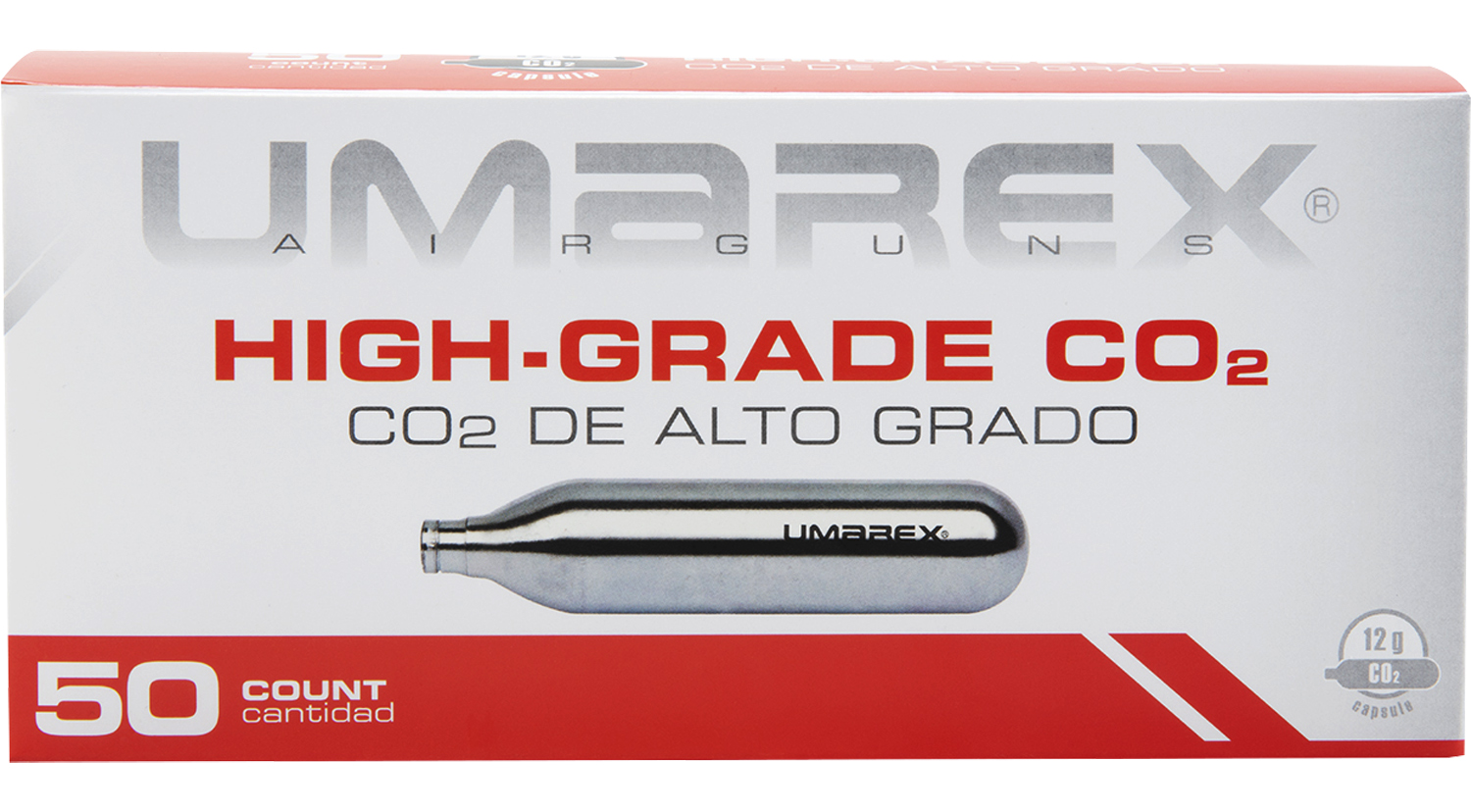 Umarex Air Cartridges 12g CO2 Cylinders 50 Pack
