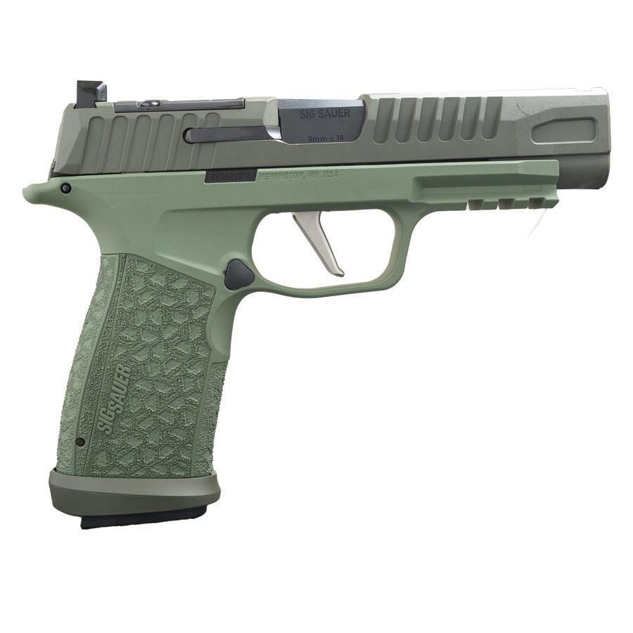 Sig Sauer P365 Fuse Two-Tone ODG Handgun 9mm Luger 21(2)&17(1)rd Magazines 4.3" Barrel LXG Front Optic Sight