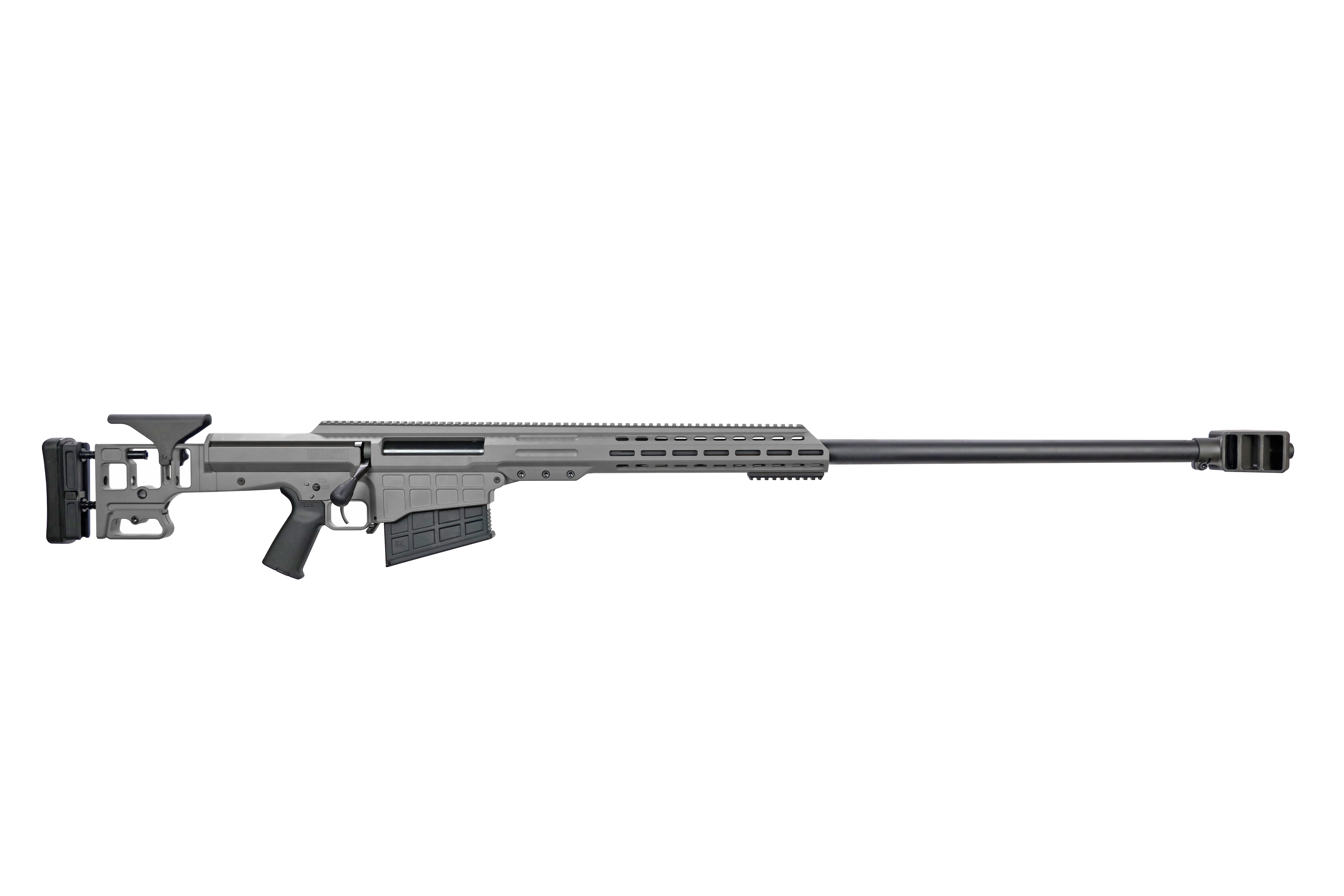 Barrett MRADELR Rifle 416 Barrett 5rd Magazines(2) 36" Heavy Barrel Tungsten Grey Cerakote
