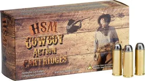 HSM Cowboy Action Rifle Ammunition .32-20 Win 115gr RNFP 850 fps 50/ct
