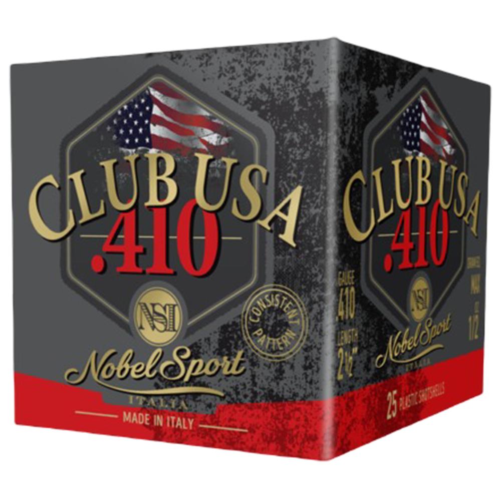 Eurosports LLC Nobel Sport Shotshells .410 ga 2-1/2" 1/2oz 1240 fps #6 25/ct