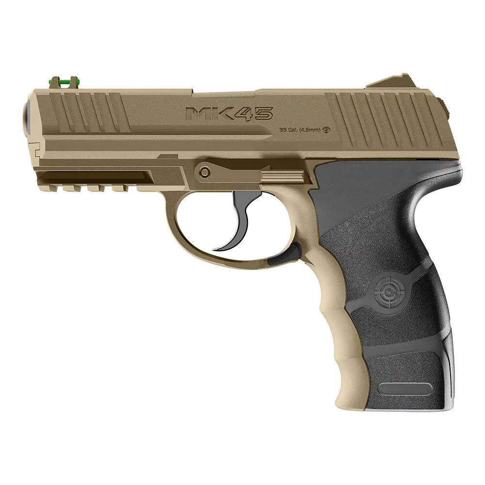 Crosman MK45 Co2 Air Handgun BBs Dark Earth