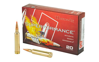 Hornady Superformance Rifle Ammunition 7mm Rem Mag 162 gr SST 3030 fps 20/ct