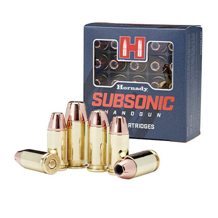 HORNADY SUBSONIC 40SW 180G XTP 20RD BX 200RD CASE