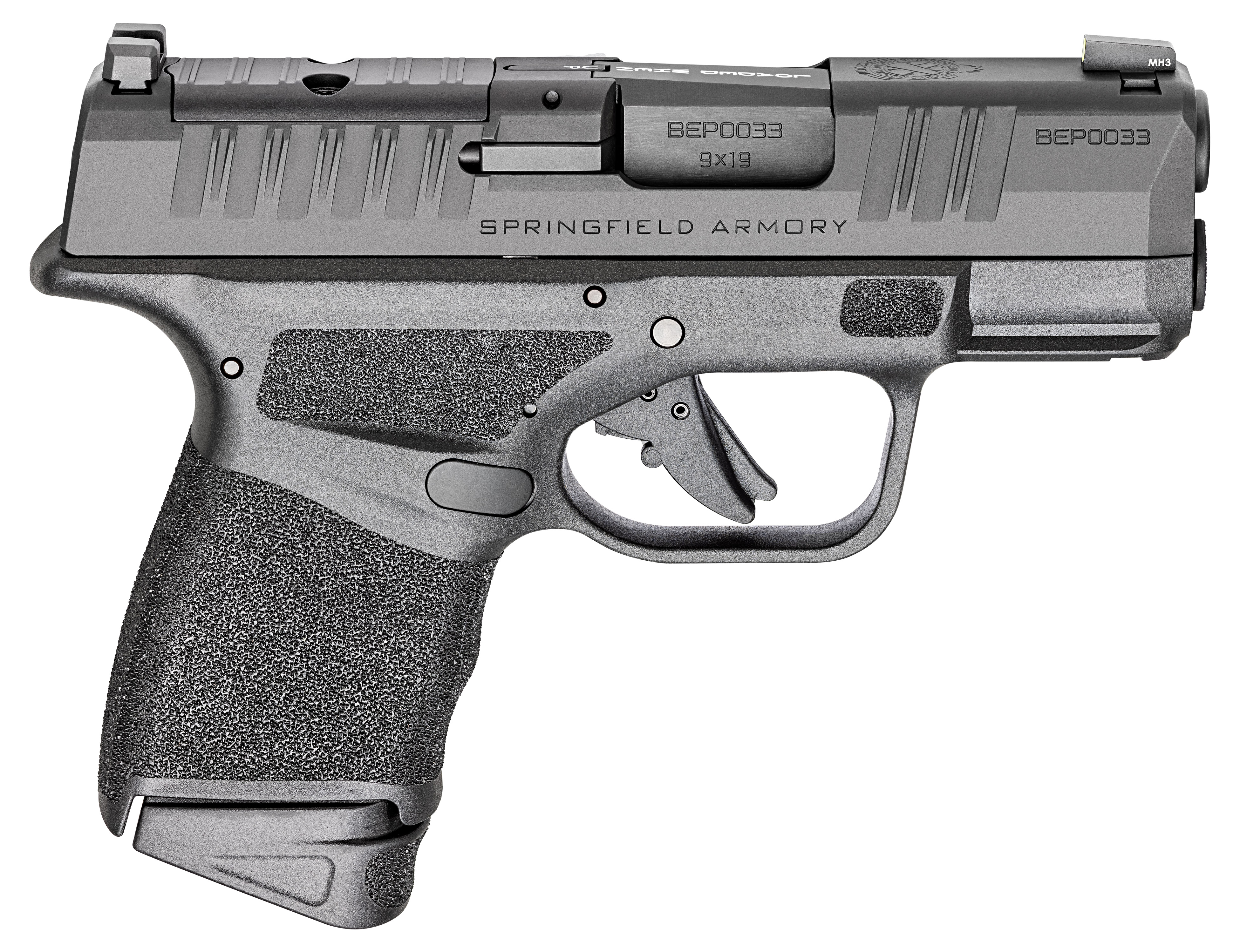 Springfield Armory Hellcat Micro Compact OSP Handgun 9mm Luger 10rd Magazines (2) 3" Barrel Black CA Compliant