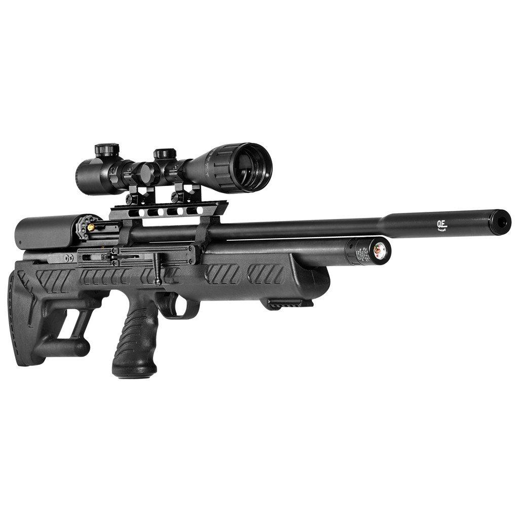Hatsan BullBoss .25 Caliber Airgun 1000fps Black Bullpup Stock