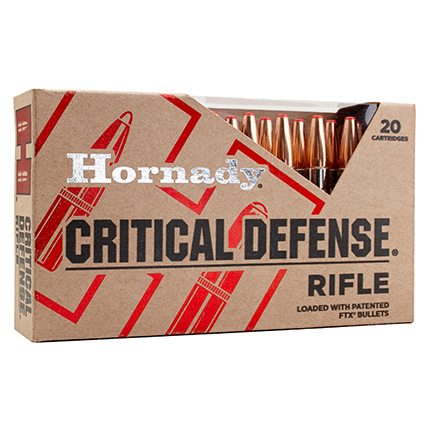 Hornady HRN 223 73GR CRITDEF FTX 20RD 10BX/CS