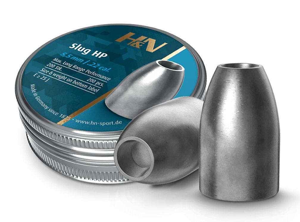 Hatsan USA / Escort Shotguns H&N Slug HP .22 Caiberl 5.51 mm Head 23 gr 200 Count
