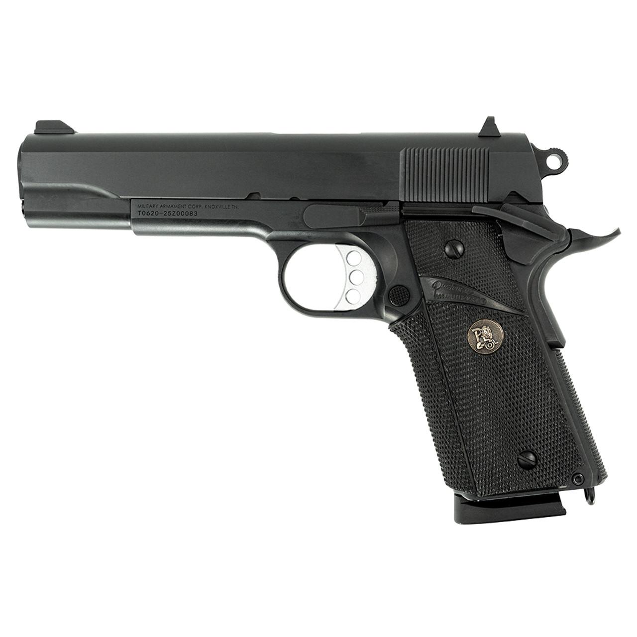 SDS MAC 1911 Meusoc Handgun .45 Auto 8rd Magazines(2) 5" Target Crown Barrel Pachmayr Grips