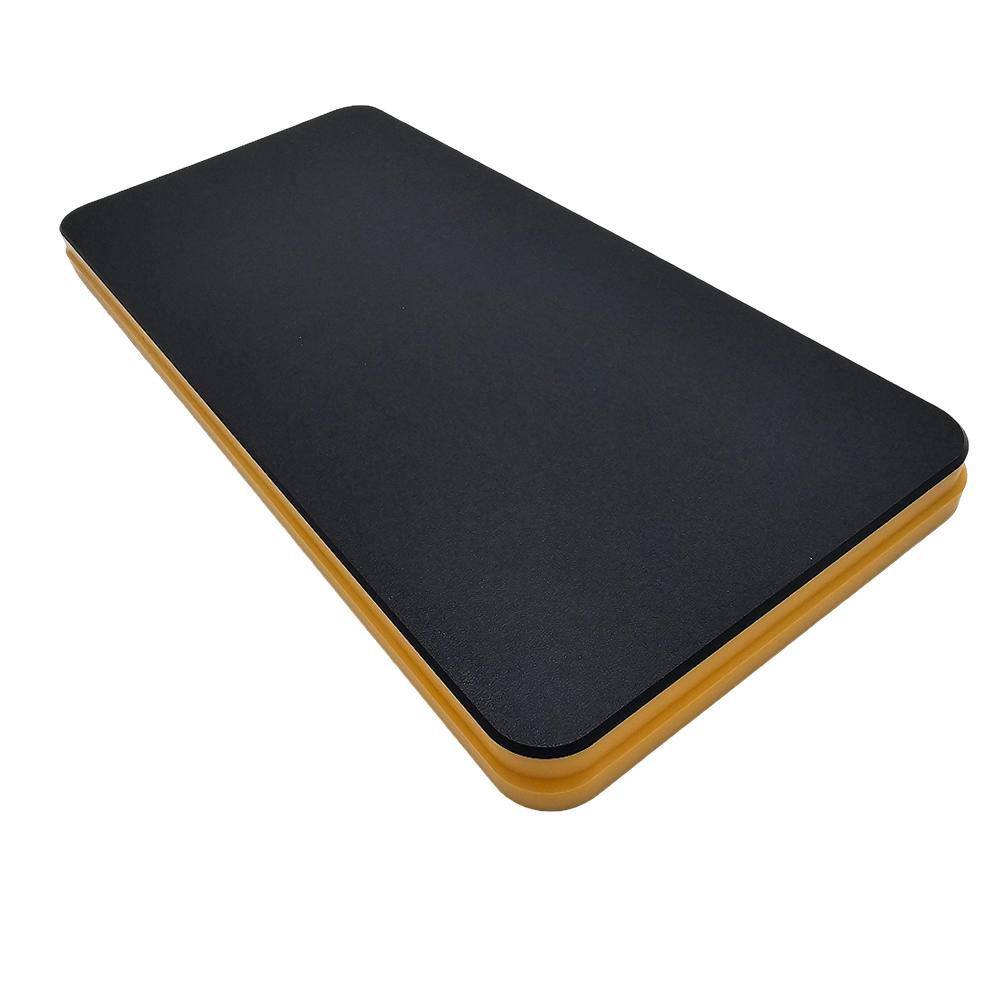 L.E. Wilson Reloading Tray .440" 50 Hole Black/Yellow