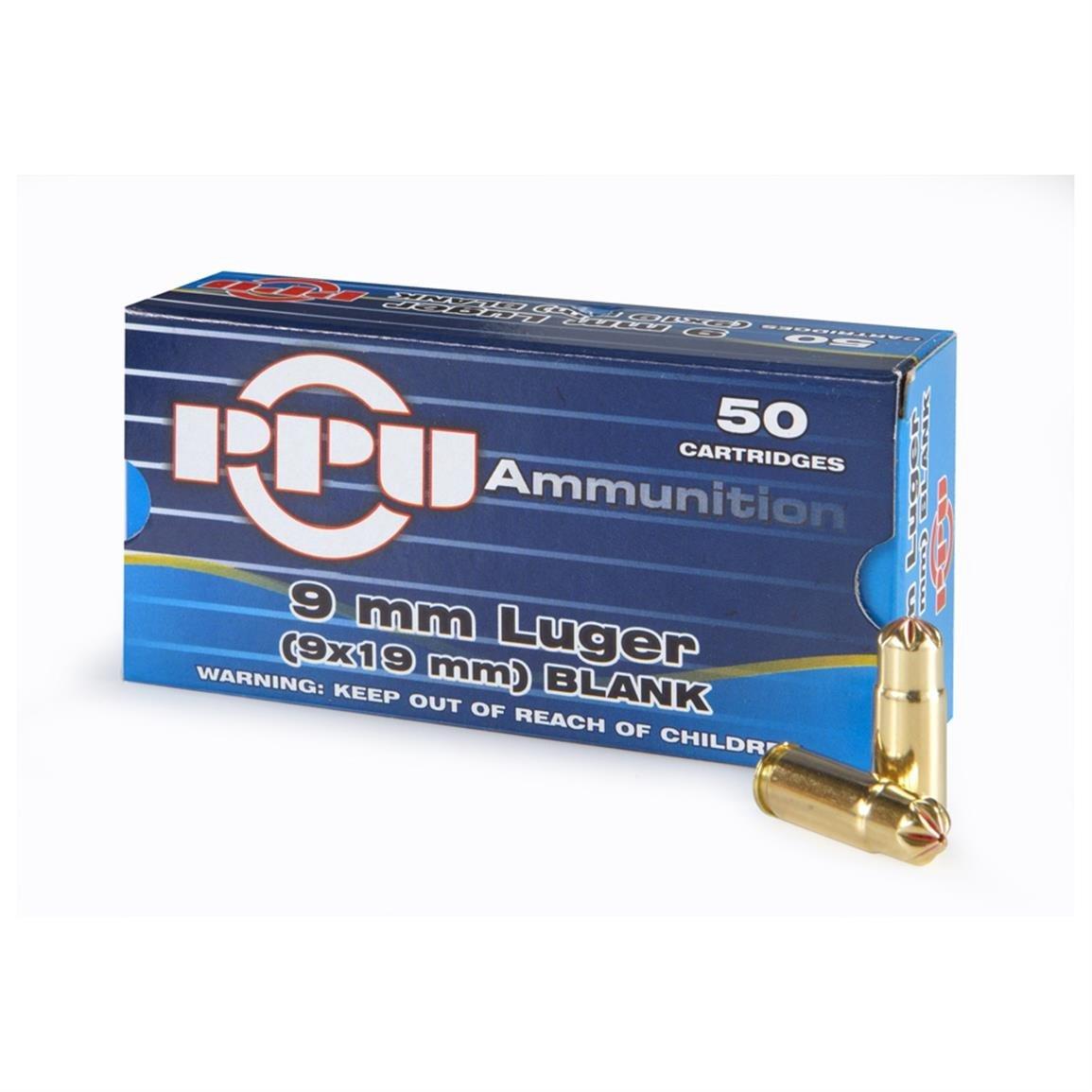 TRZ Trading Inc. PPU Blanks 9mm Luger 50/ct