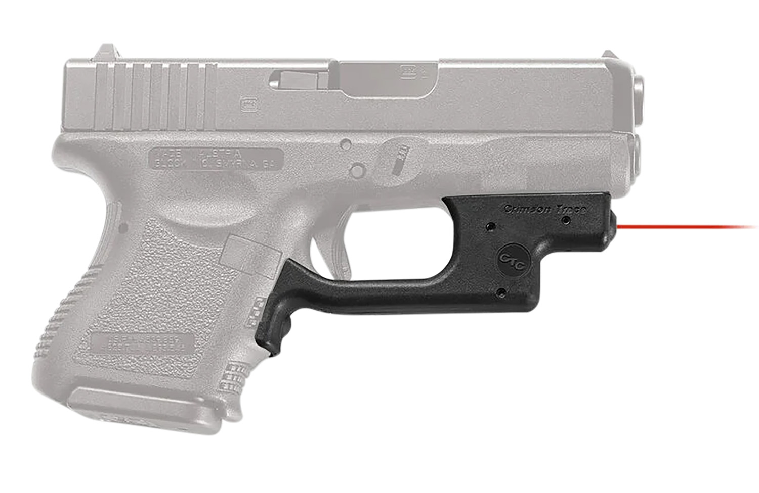 Crimson Trace Laserguard for Glock 19/23/25/26/27/28/32/33/36/38/39/3rd Gen 19/4th Gen 23 Compact/Sub-Compact
