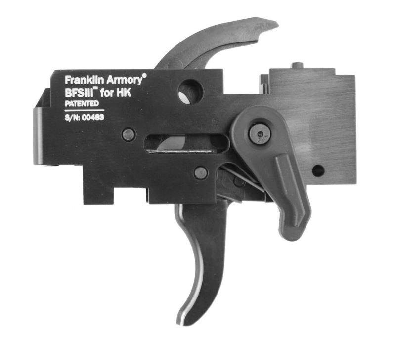 Franklin Armory BFSIII HK-C1 Binary Firing Trigger Firing System For HK91 HK93 HKMP5 Platform - Curved Trigger