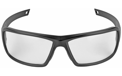 Walker's IKON Forge Shooting Glasses Black with Clear Lens