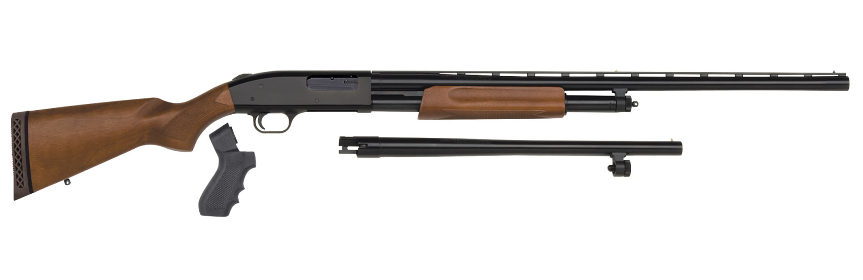 Mossberg MOS 500CMBO 12M/28MC & 18CB 28IN BBL W/PISTOL GRP KIT