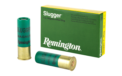 Remington Slugger Rifled Slug 12 ga 3" MAX 1 oz Slug 1760 fps 5/ct