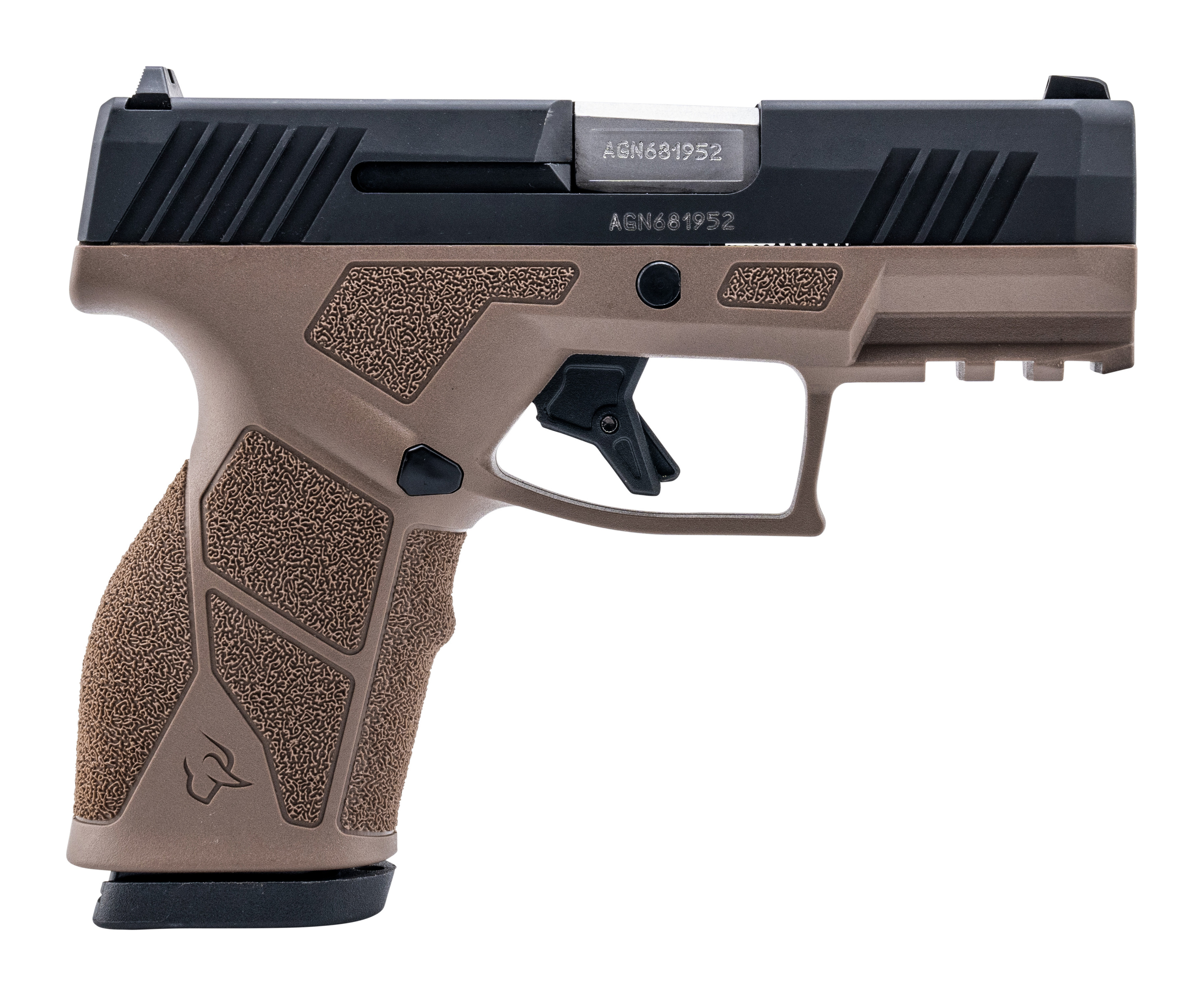 Taurus GX2 Handgun 9mm Luger 10rd Magazines (2) 3.38" Barrel Brown Frame/Black Slide