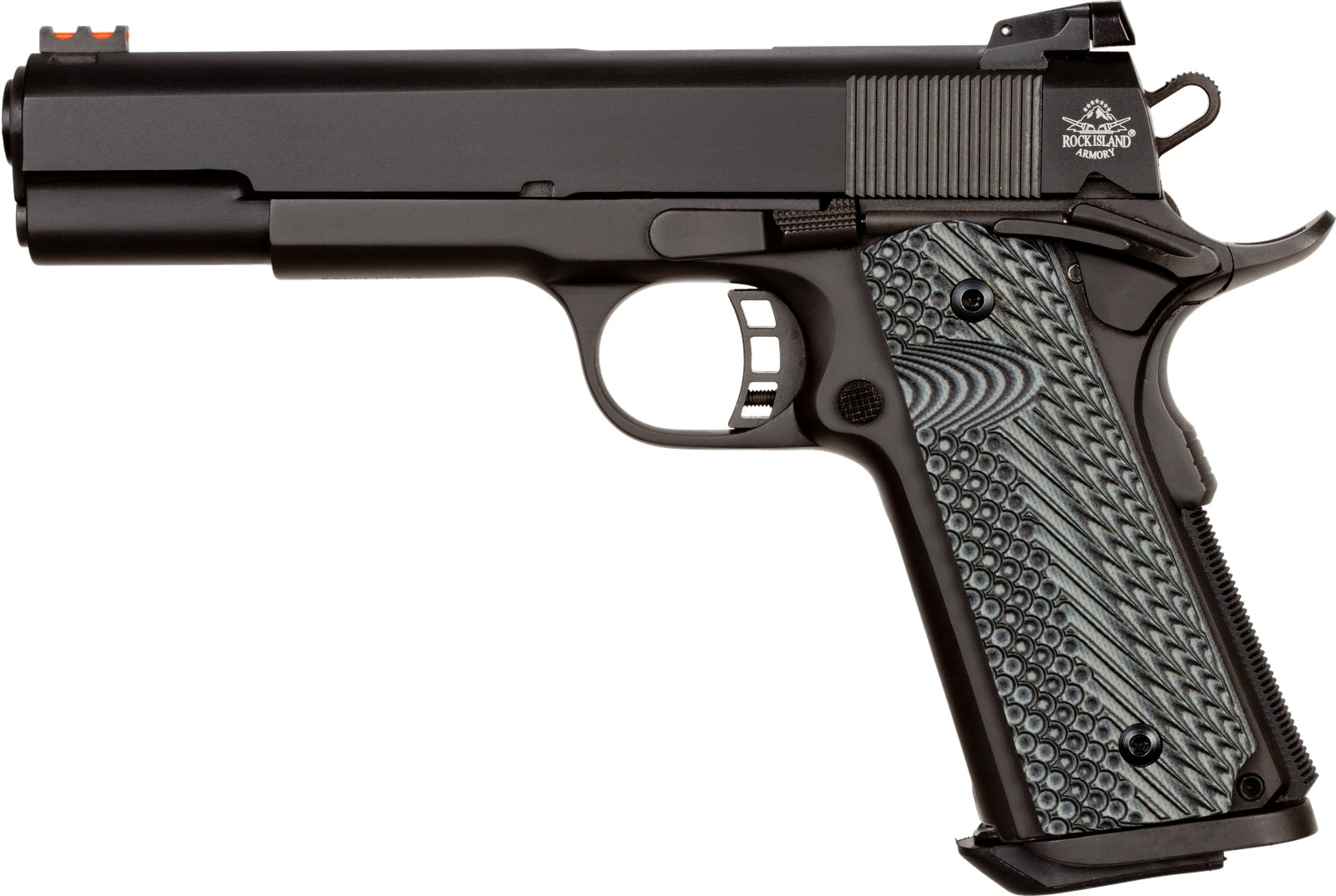 RI Armscor M1911-A1 FS Tac II Handgun 45 Auto 8rd Magazine 5" Barrel G10 Grip