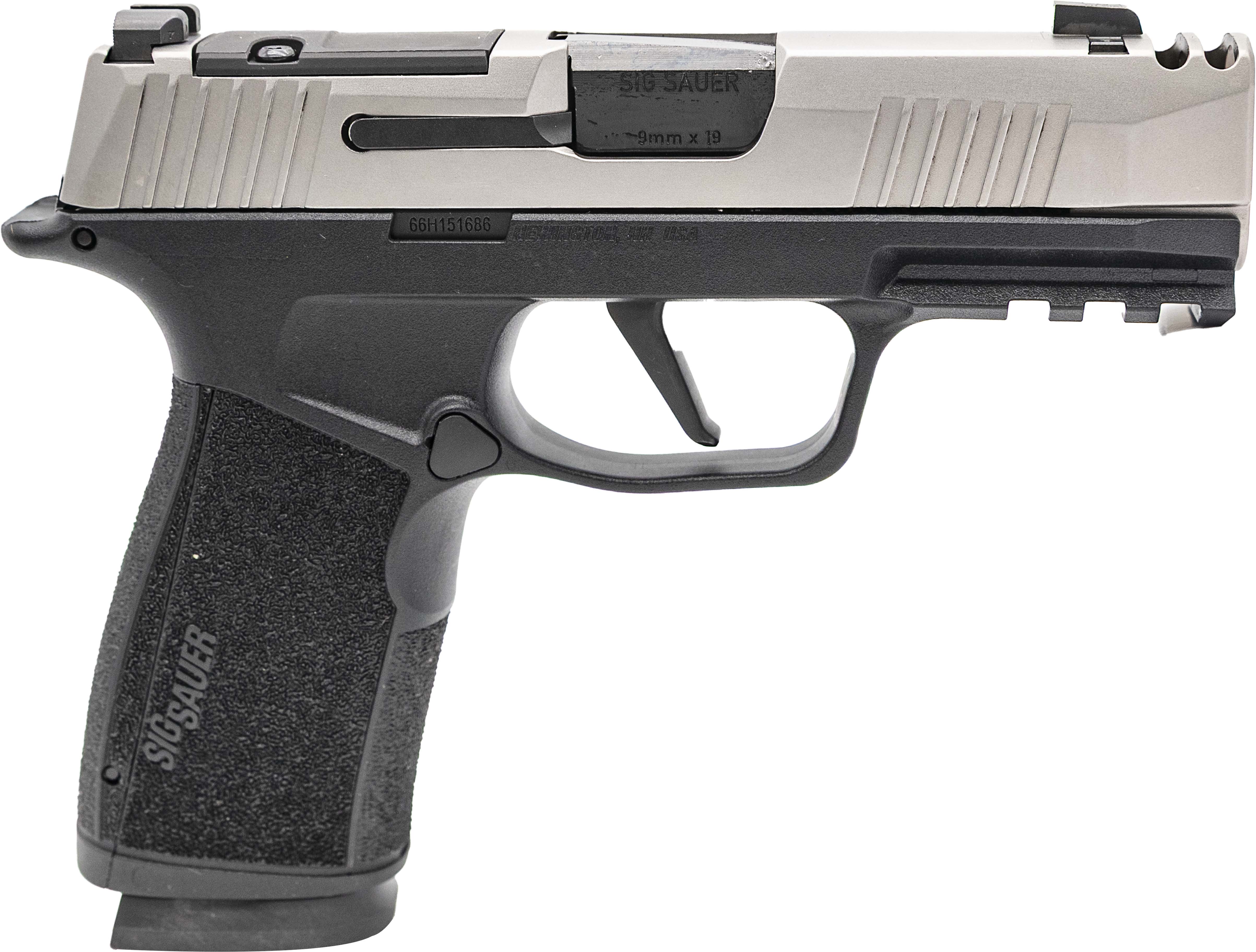 Sig Sauer P365 X-Macro Comp OR Handgun 9mm Luger 17rd Magazines (2) 3.1" Barrel