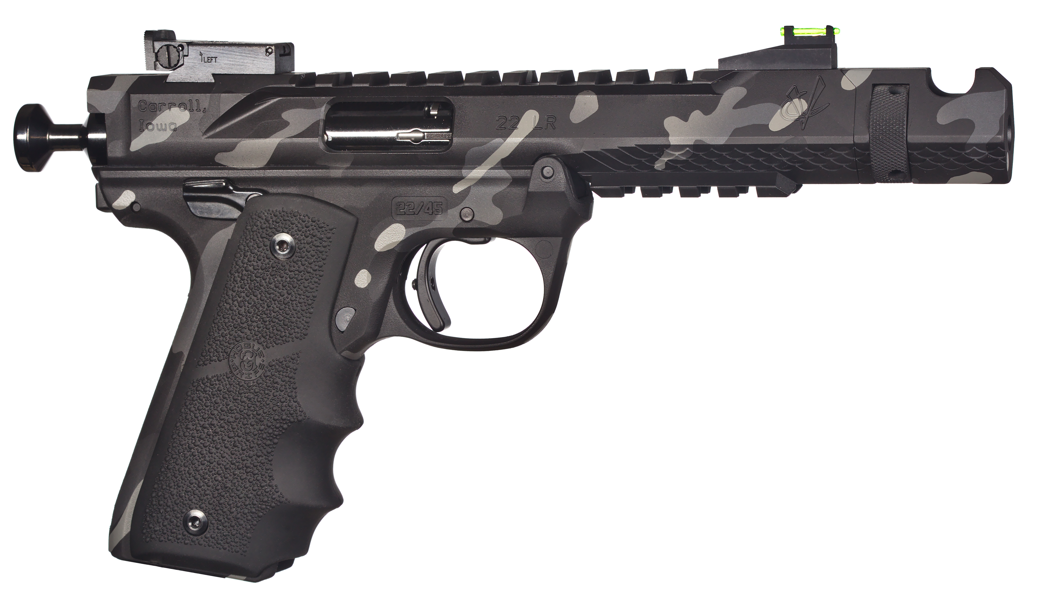 Volquartsen Firearms VOL BLK MBA CAMO 22LR 4.5B 10R